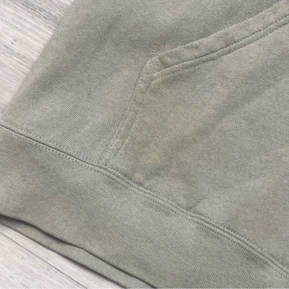 Vintage 90’s Nike center Swoosh RARE Sage Green colour way Pullover hoodie sz L - Picture 9 of 14